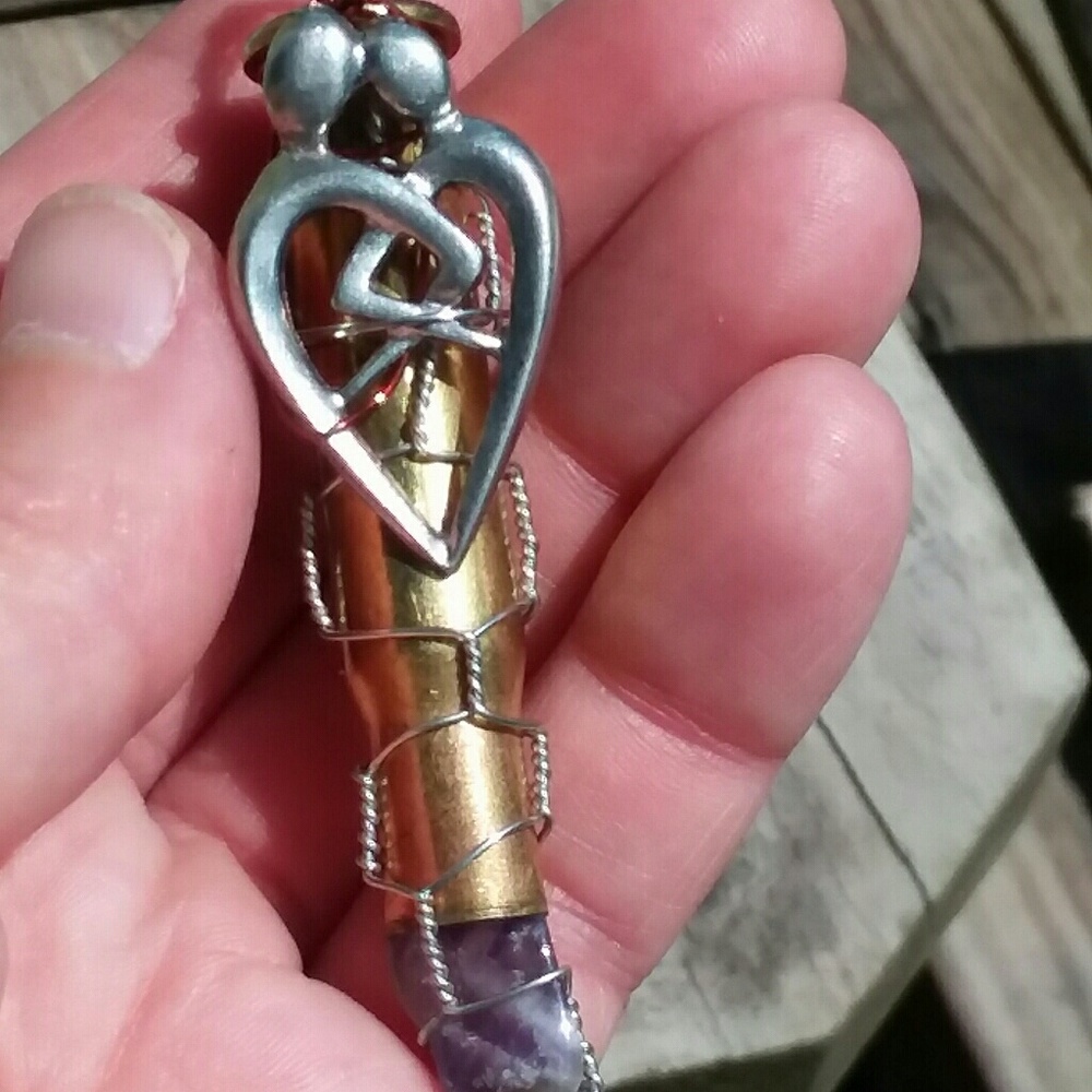 Gemini bullet pendant
